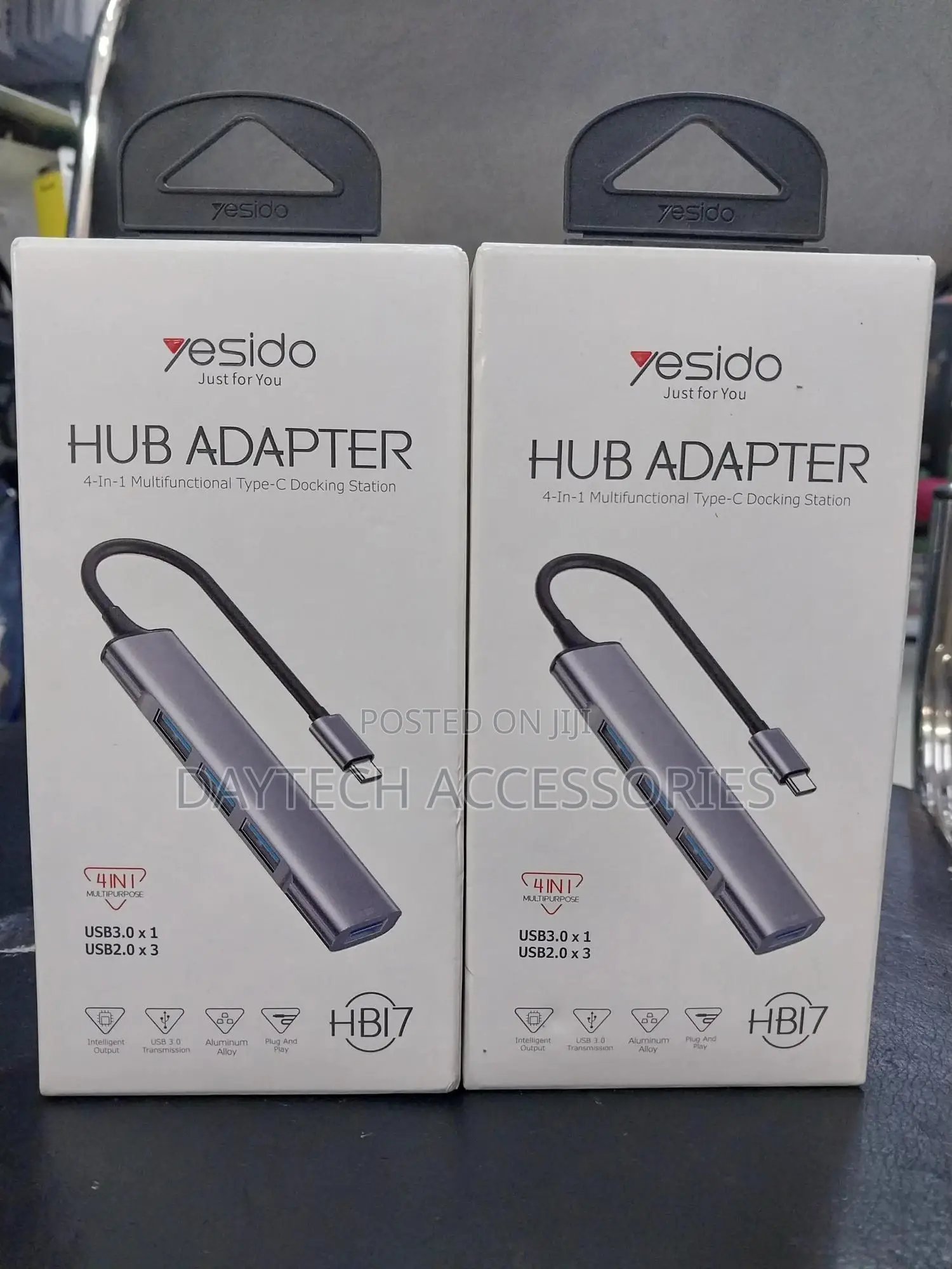 Yesido 4-in-1 Type-C Hub to 4 Usb Ports Docking Station