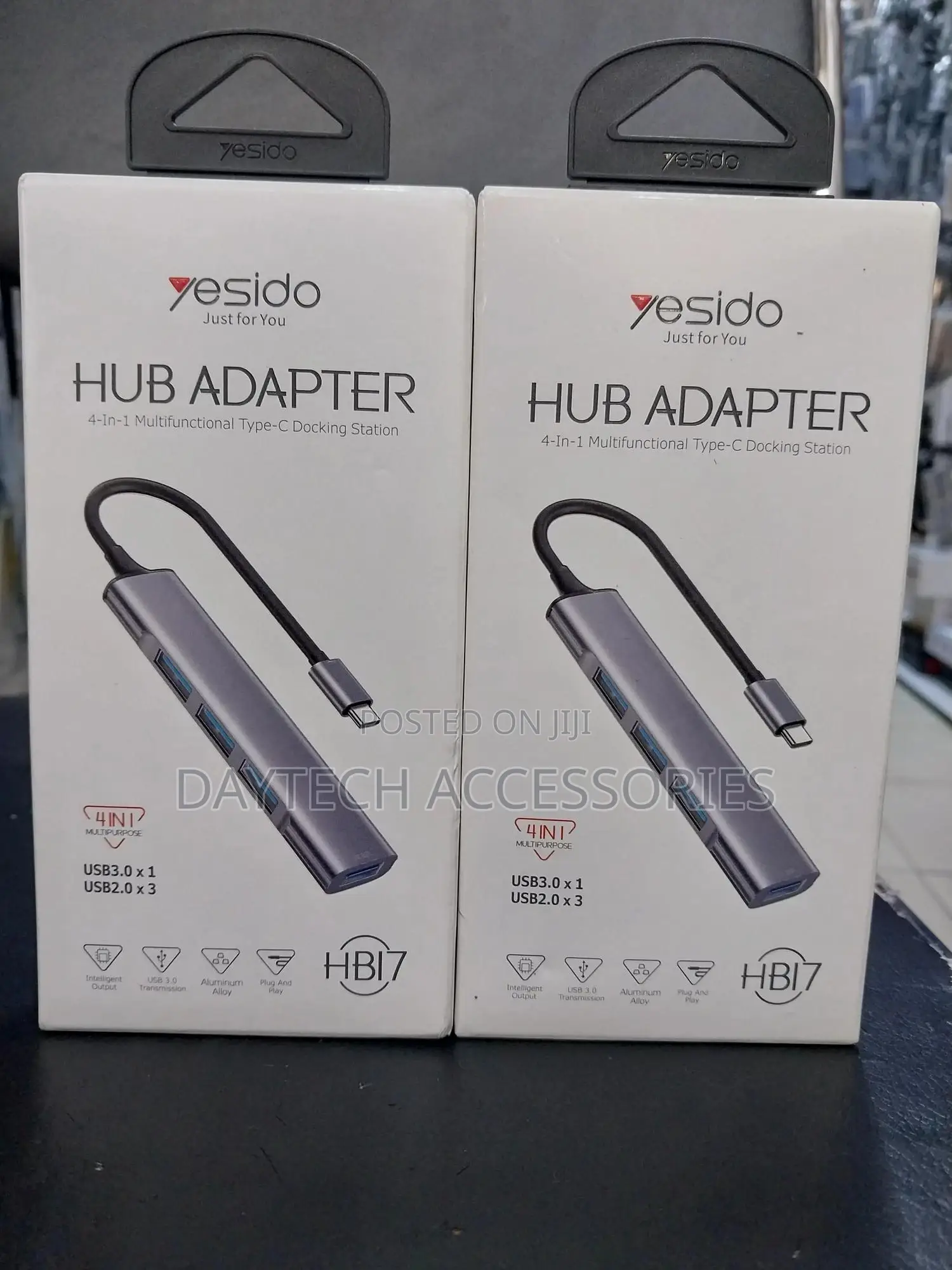 Yesido 4-in-1 Type-C Hub to 4 Usb Ports Docking Station