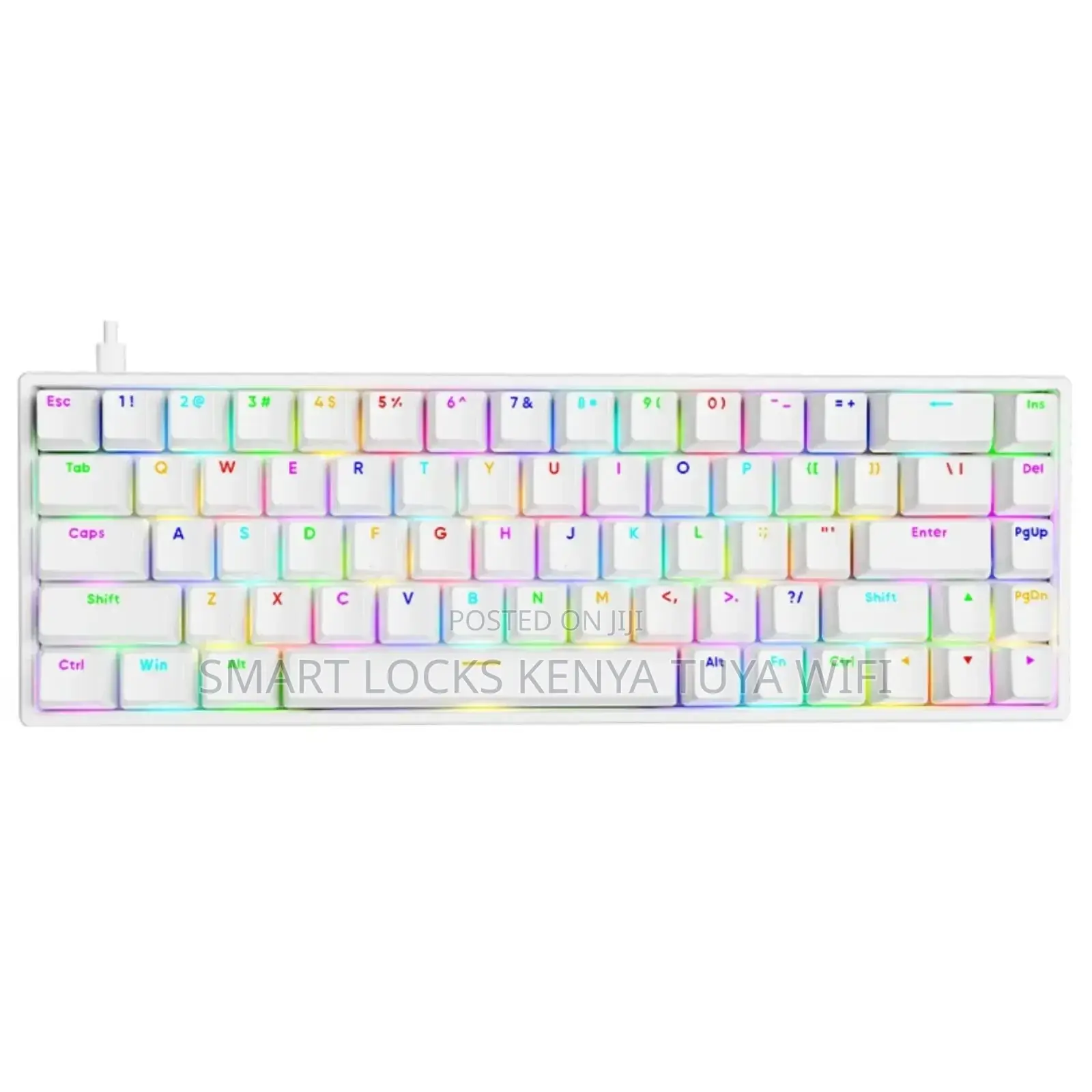 Computer, Laptop and Playstation Red Switch Gaming Keyboard 60%