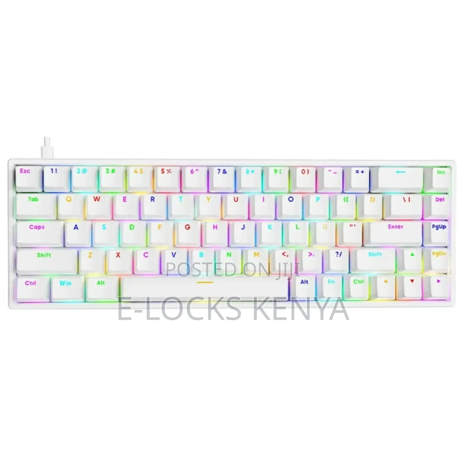 Computer, Laptop and Playstation Red Switch Gaming Keyboard 60%