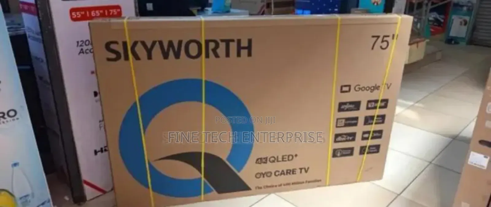 Skyworth 75 Inch Qled Tv Google Tv