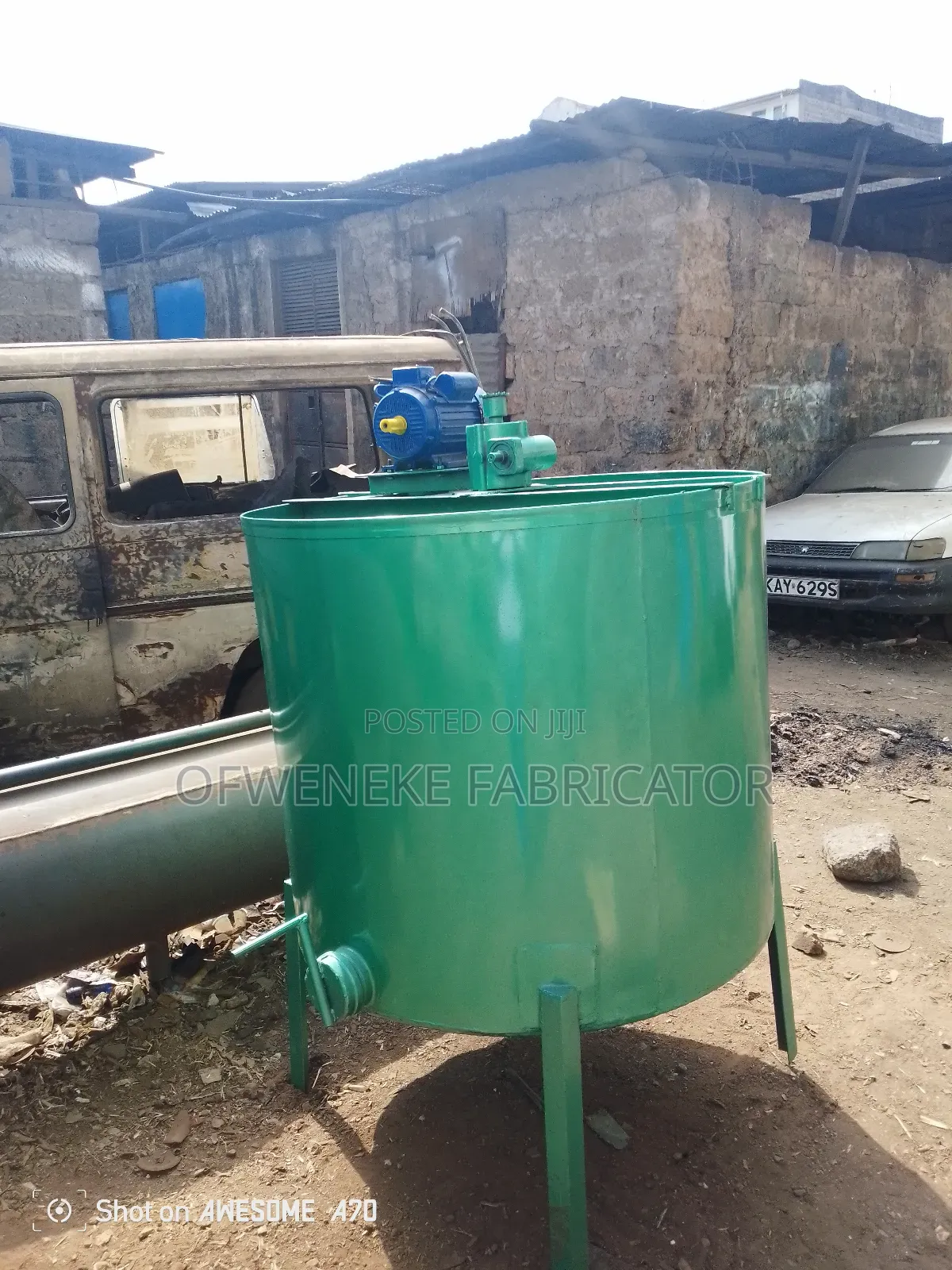 Sapofication Mixer Tank
