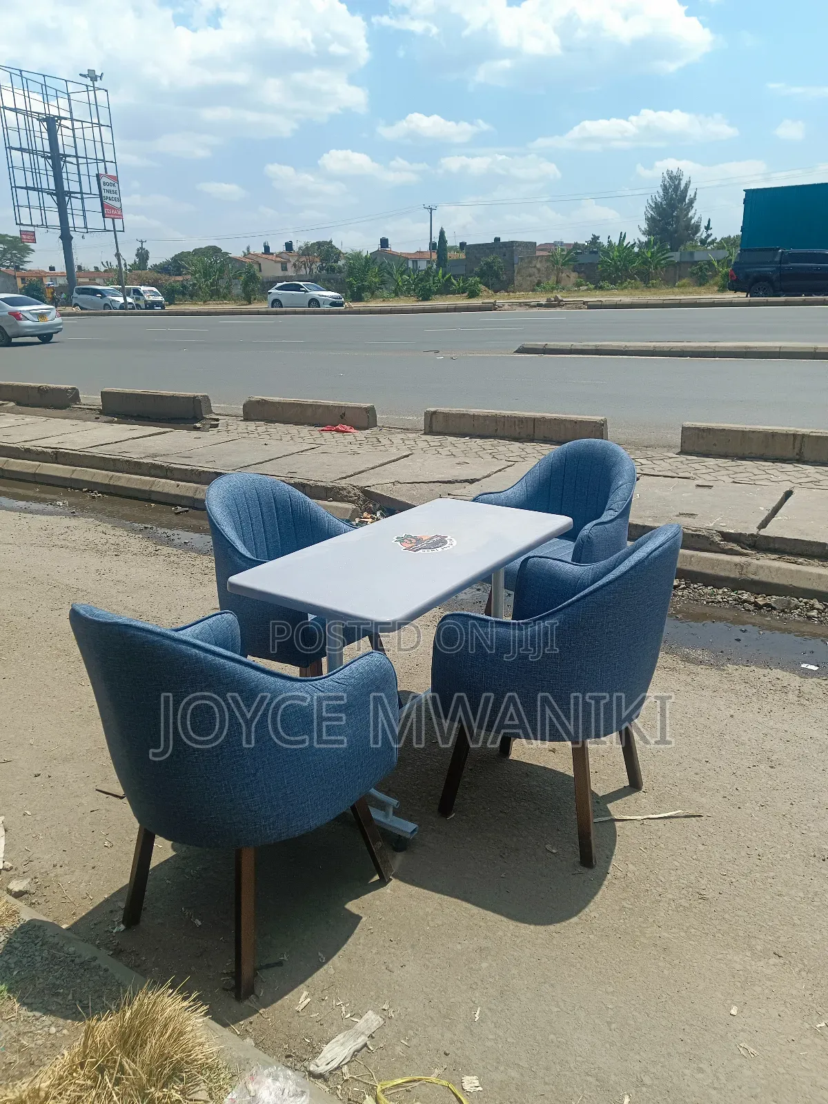Modern Vip Restaurant Set, or Hotel Set, Grey 