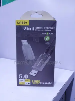 Audio Adapter 2 in 1 Multi Function Audio Transmitter and Receiver
