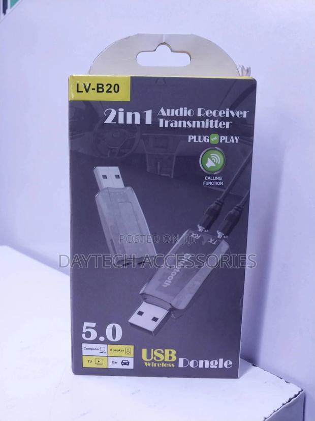 Audio Adapter 2 in 1 Multi Function Audio Transmitter and Receiver