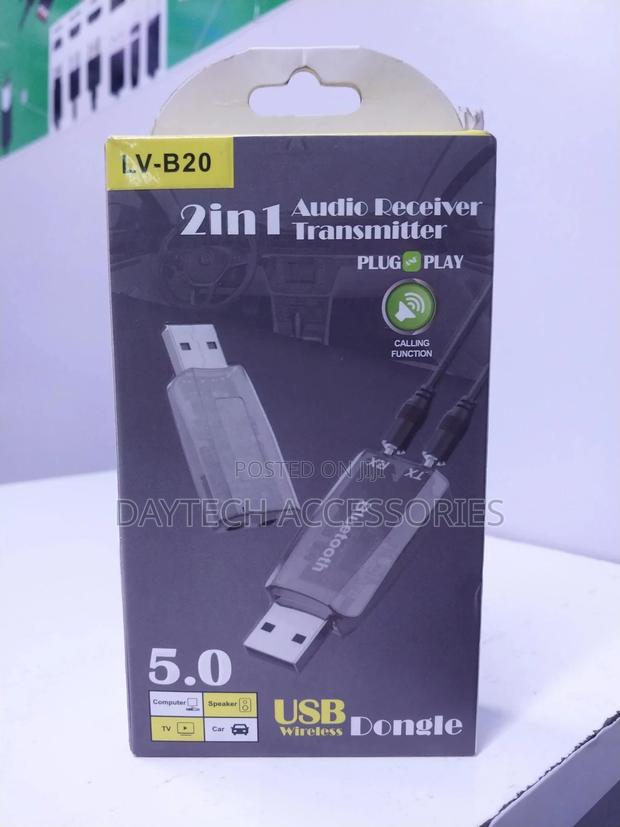 2-in-1 Wireless Bluetooth Transmitter/Receiver Audio Adapter. - thumbnail 3
