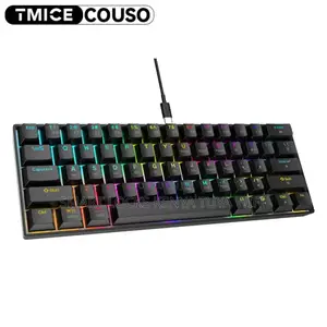 Backlit Hot Swappable Mechanical 68keys Gaming Keyboards