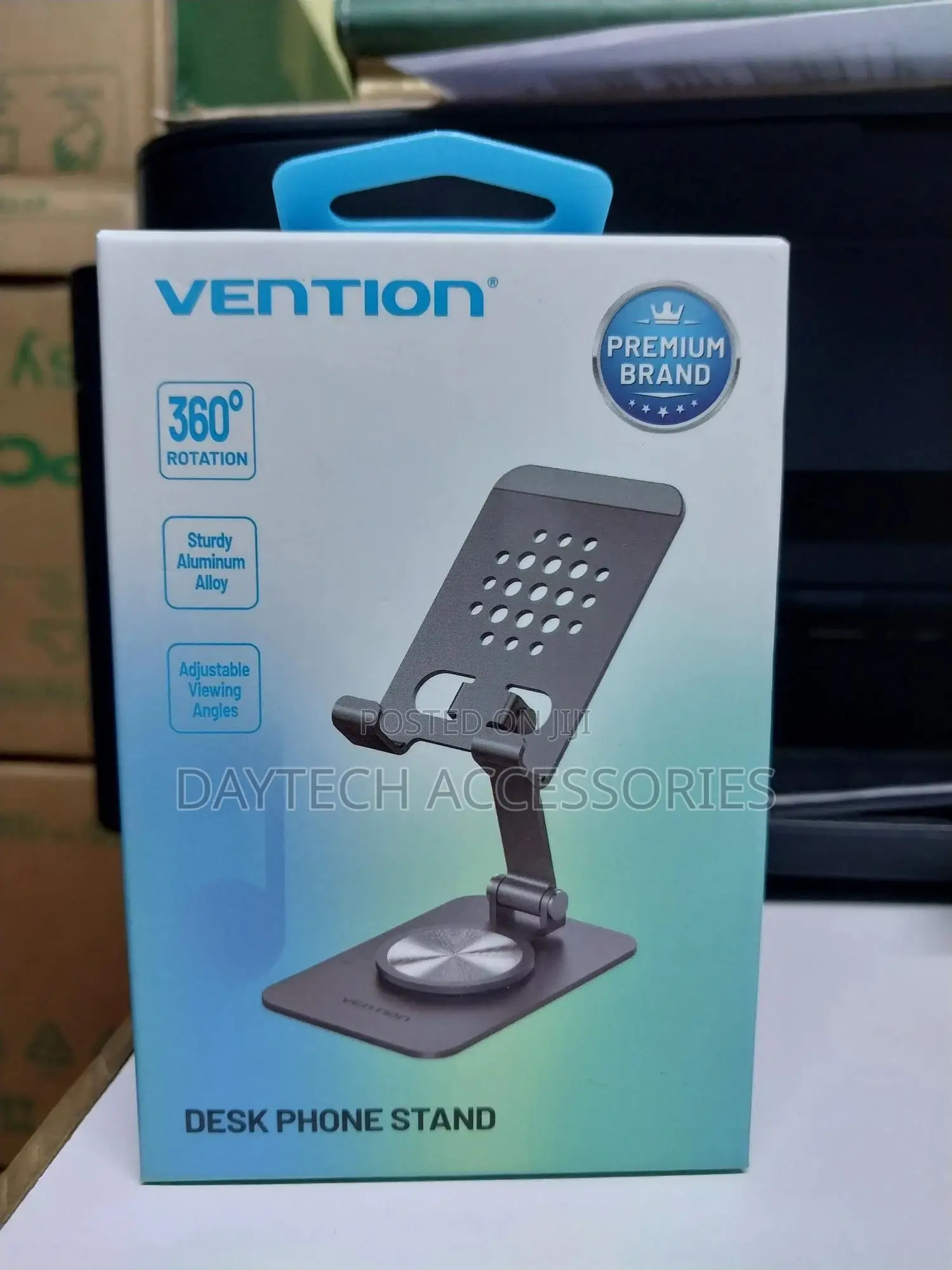 Vention Ksdh0 Articulating 360° Rotatable Desk Phone Stand