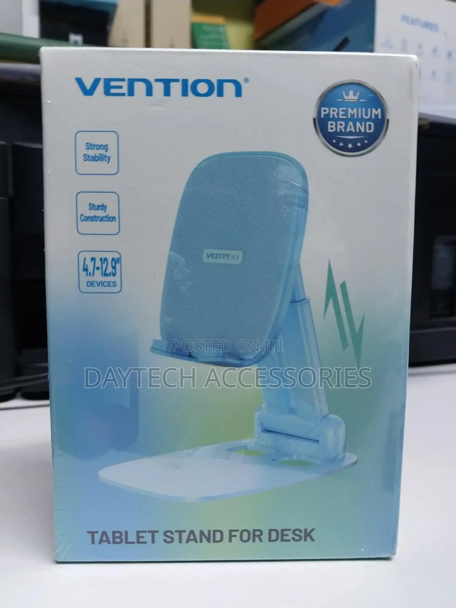 Ven-Ksgl0 - Vention Height Adjustable Tablet/Phone Stand.
