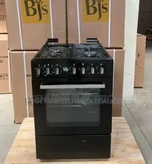 Grey BJS 60by60 Standing Cooker. Electric Oven. Electric Plates