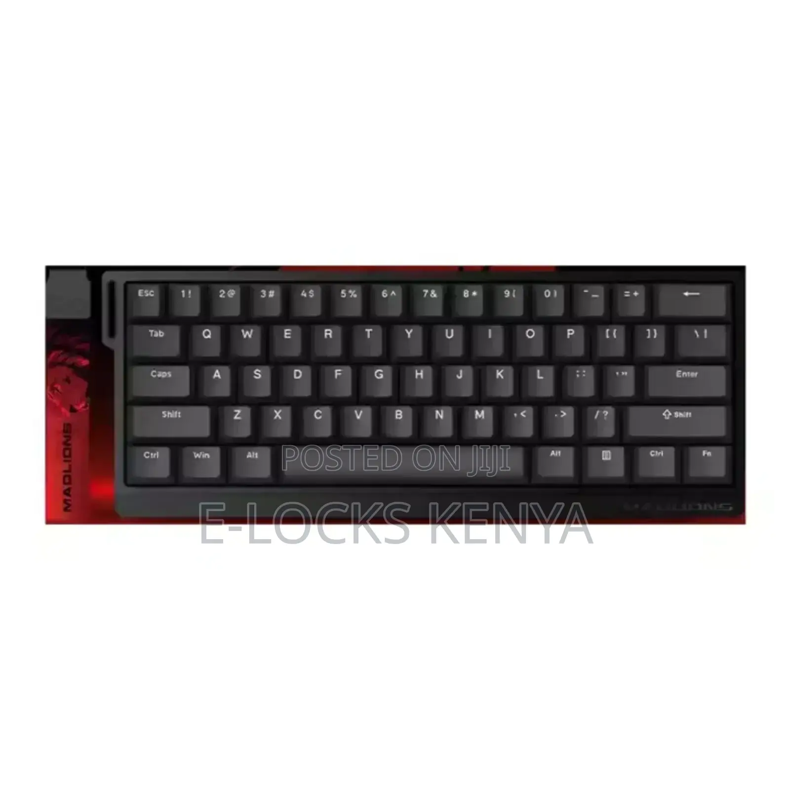 B Backlit Wired Gaming Keyboard 60% Gamer Mechanical Customizable