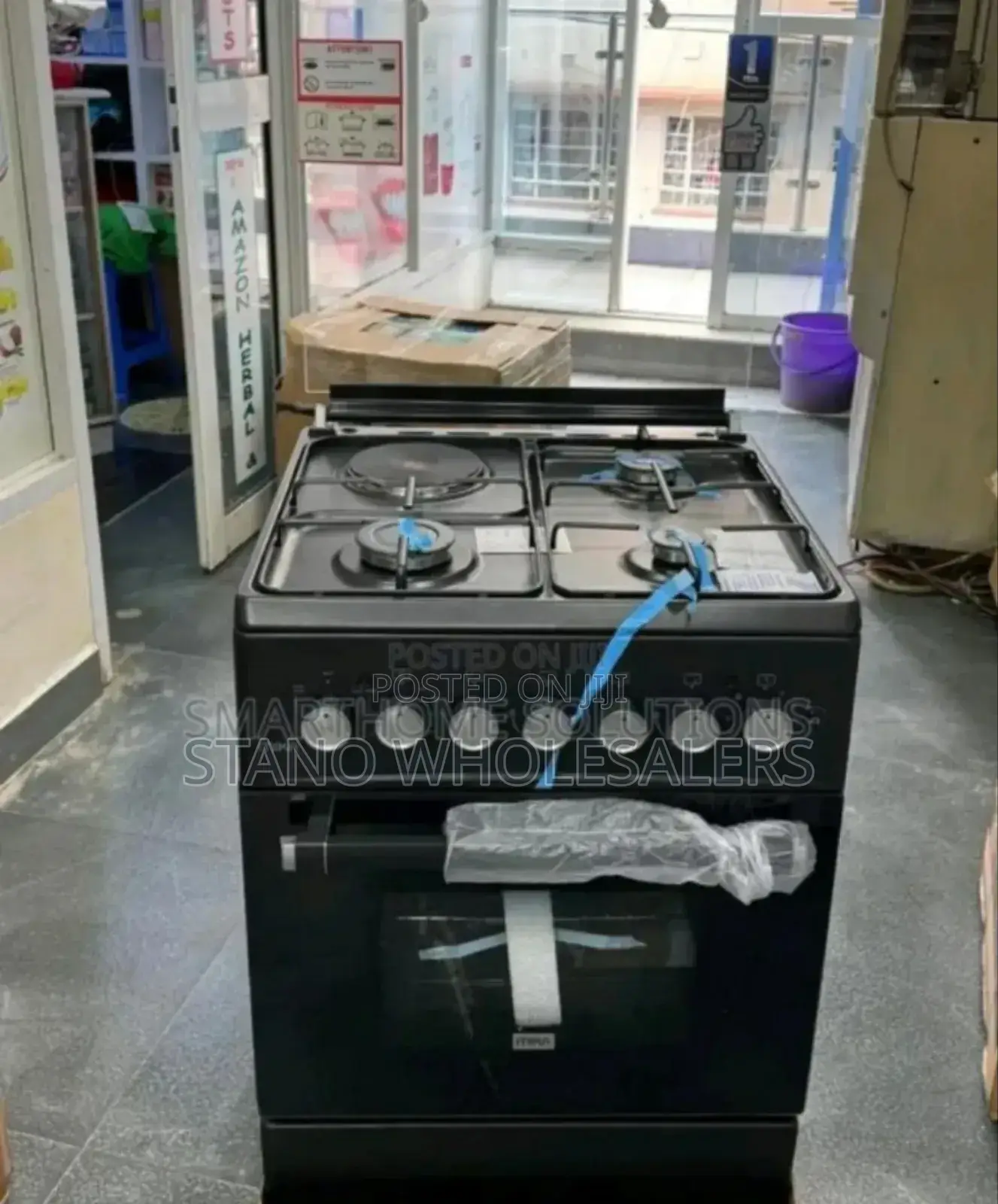 Mika 58by58 Standing Cooker. 3+1