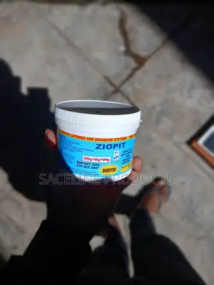 Ziopit for Pit Latrines and Drainage Systems.