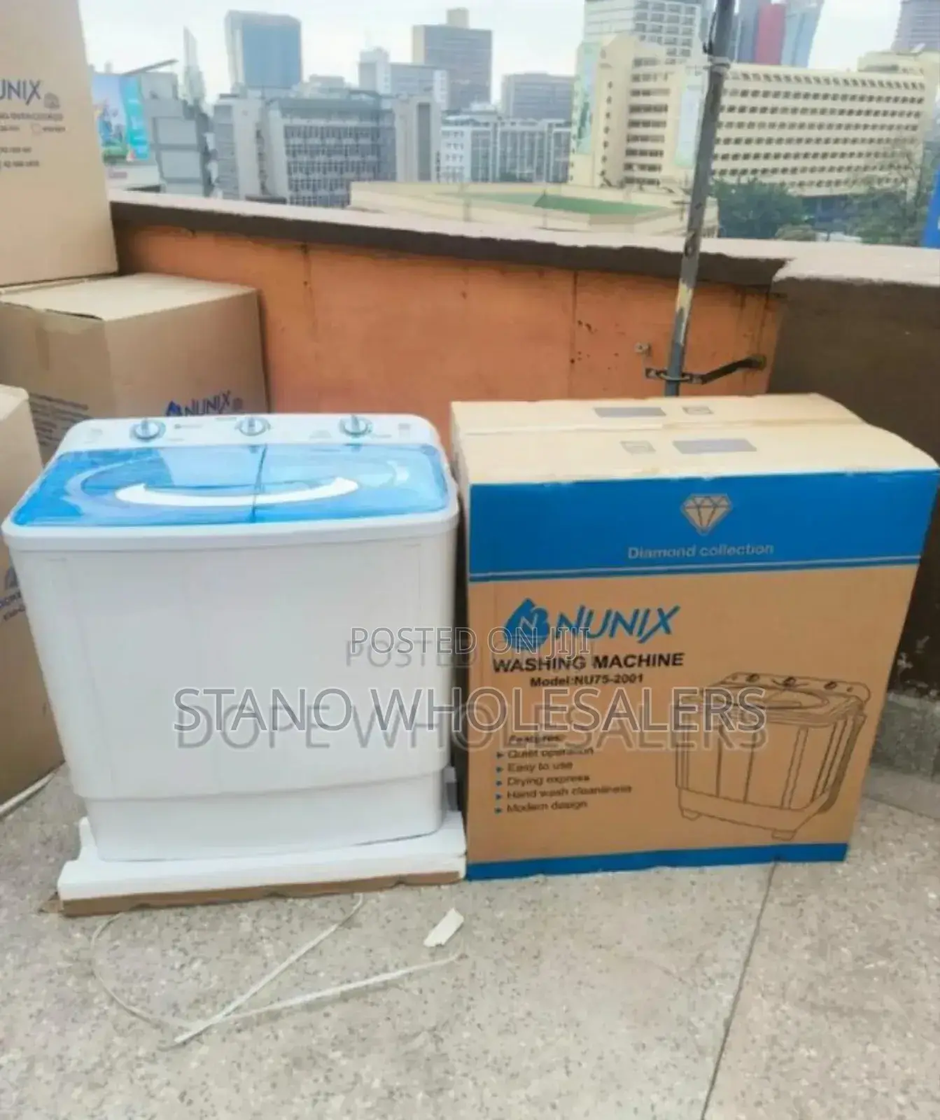 Restocked, New Arrivals. Nunix 7.5kgs Washing Machines. New