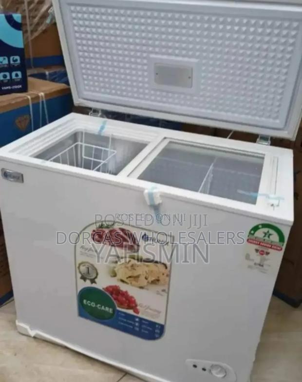 Colour White Double Nunix 150l Freezer - main view