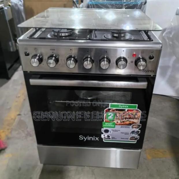 Syinix 60by60 3gas+1e Standing Cooker