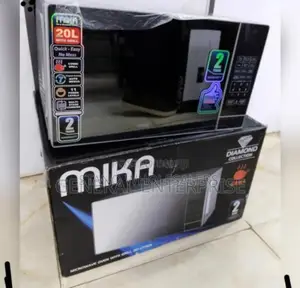 Black Mika Digital Microwave