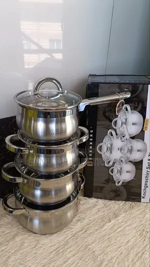 Edenburg 8pcs Stainless Steel Cookware