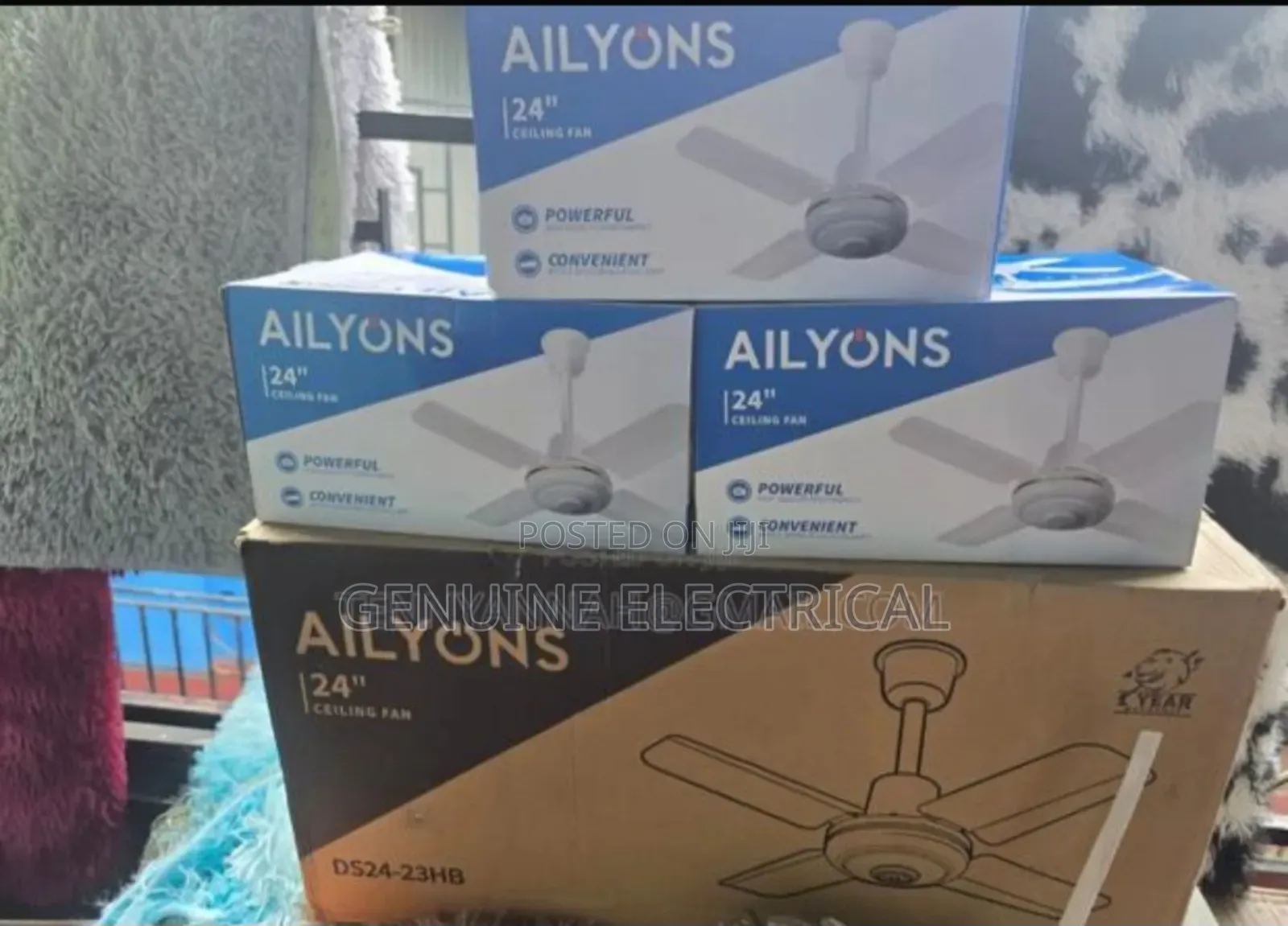 Ailyons 24" Ceiling Fan