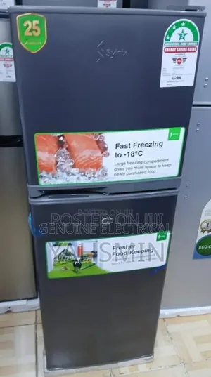 Syinix 138litres Double Door Fridge