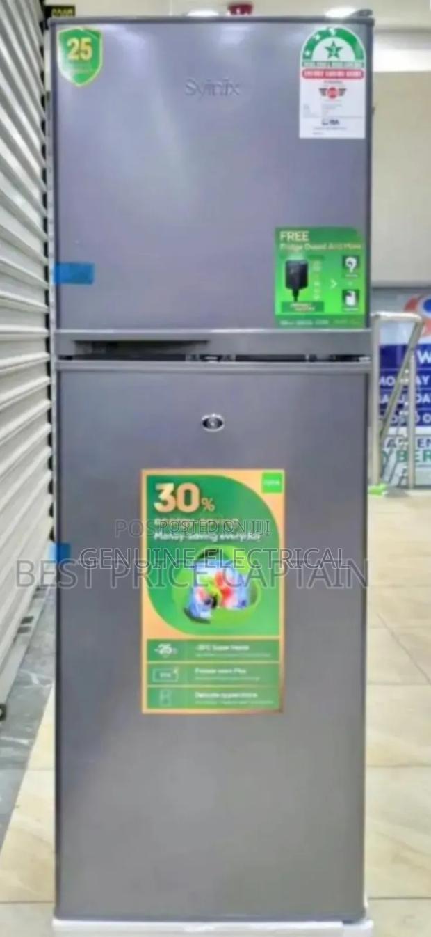 Dark Silver 138litres Double Door Fridge