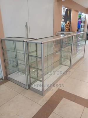 Aluminium Display/ Showcase - main view