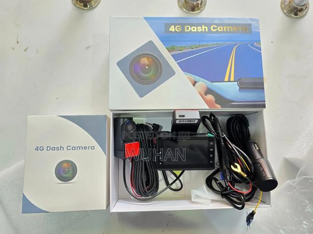 4g P83 Dual Lenses Dash Camera Uses Sim Card, Remote Surveillance - main view