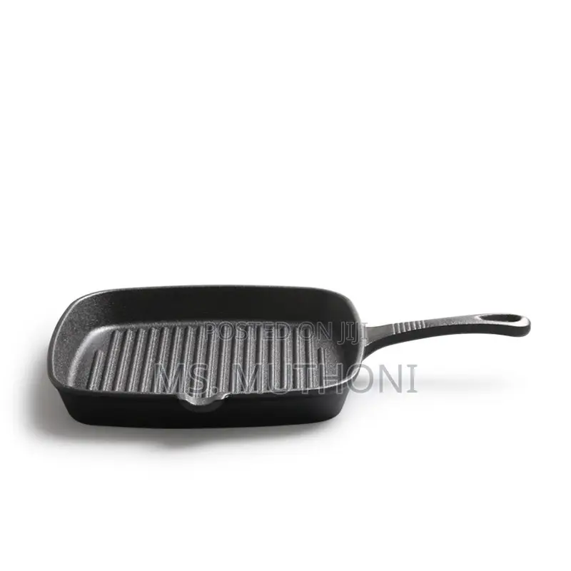 Black Griddle Pan / Steak Skillet