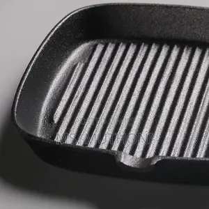 Black Griddle Pan / Steak Skillet