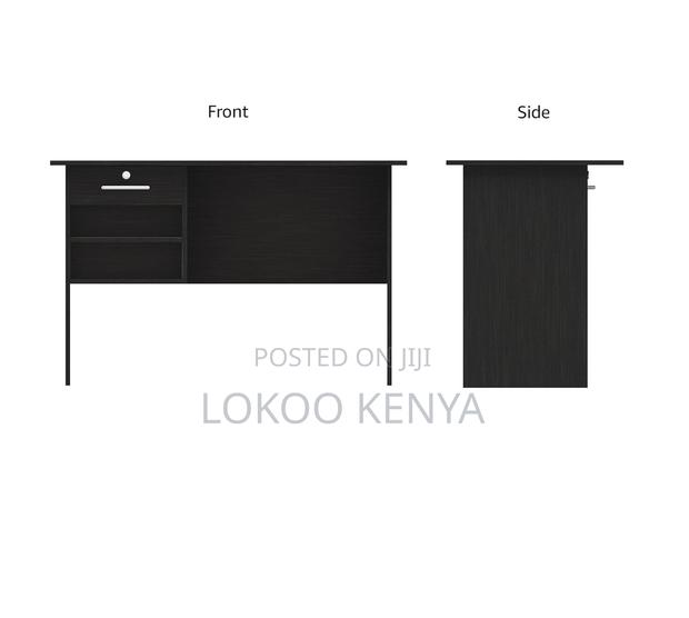Office Desk : Compact Study Desk With Workspace – 1.2m - thumbnail 2