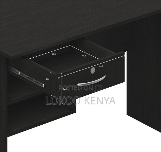 Office Desk : Compact Study Desk With Workspace – 1.2m - thumbnail 5