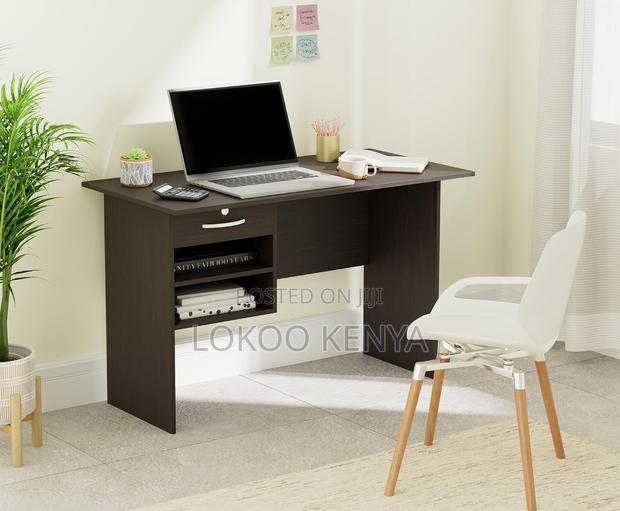 Office Desk : Compact Study Desk With Workspace – 1.2m - thumbnail 6