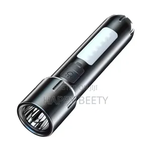 *Mini Edc Flashlights Usb Rechargeable Torch With 4 Modes Outdoor