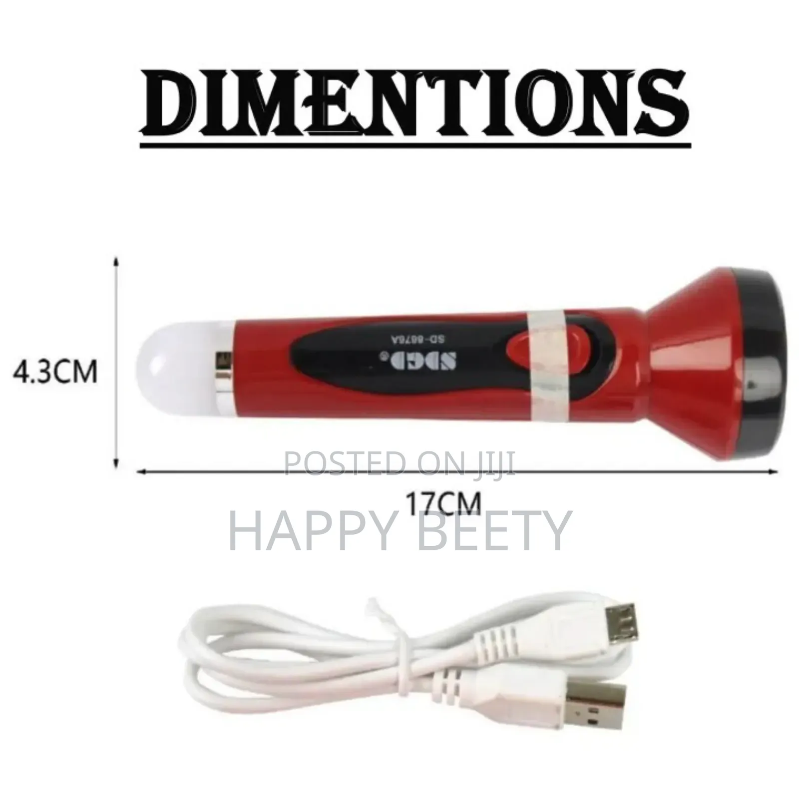 *Usb Rechargeable Flashlight – Best Led Emergency Light