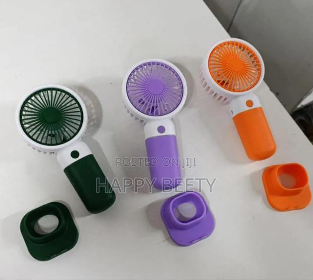 *Cute Fruit Mini Hand Fan With Phone Holder,S - thumbnail 3