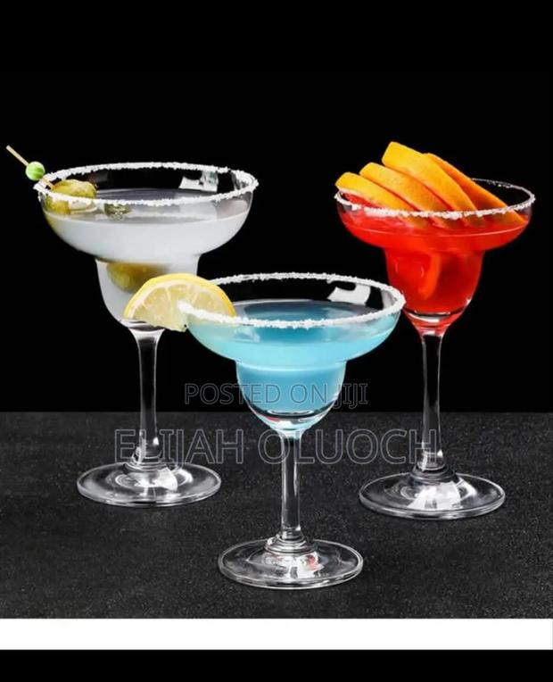Long Thin Stem Luxurious Margarita Glass