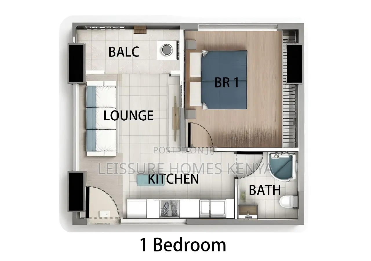 1bdrm Apartment in Kilimani for sale