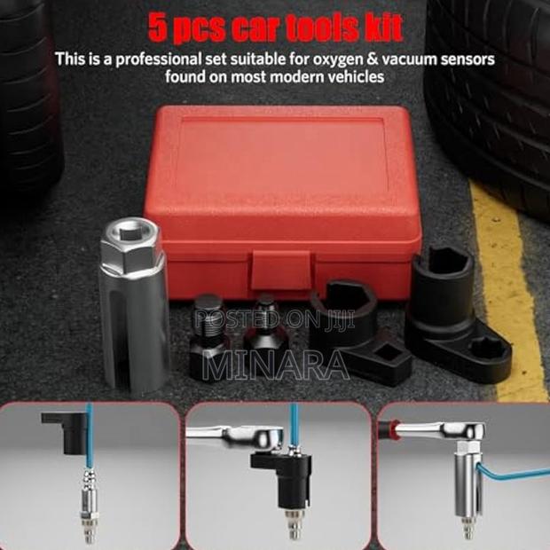 5 Pcs, Automotive O2 Oxygen Sensor Removal Tool, Lambda Socket - thumbnail 2
