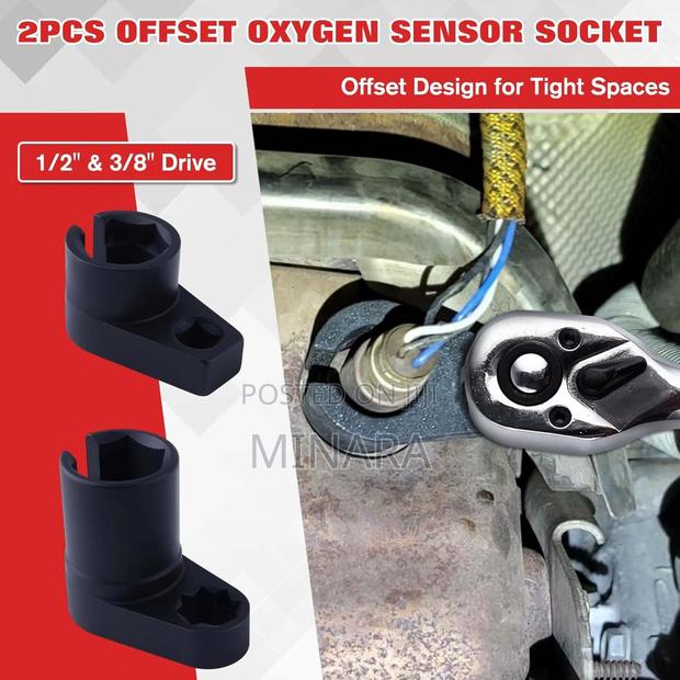 5 Pcs, Automotive O2 Oxygen Sensor Removal Tool, Lambda Socket - thumbnail 4