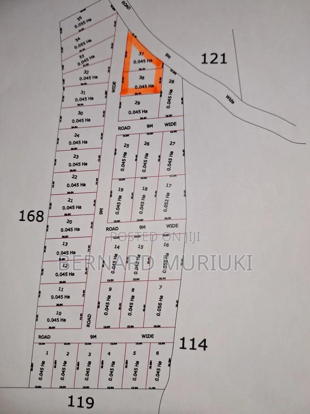 2no 50x100 Plots on Sale at Kivandini