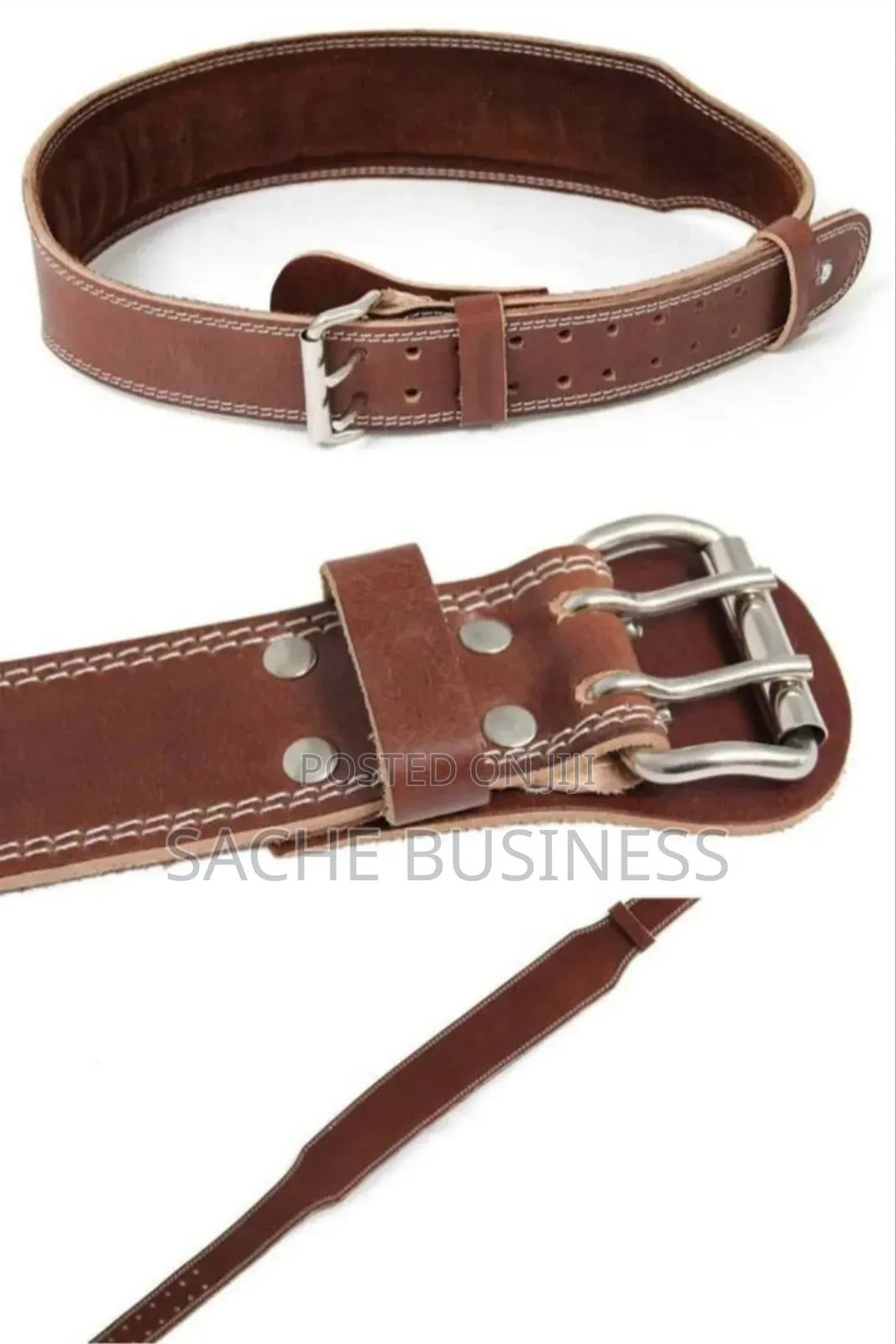 Weight Lifting Belt Leather