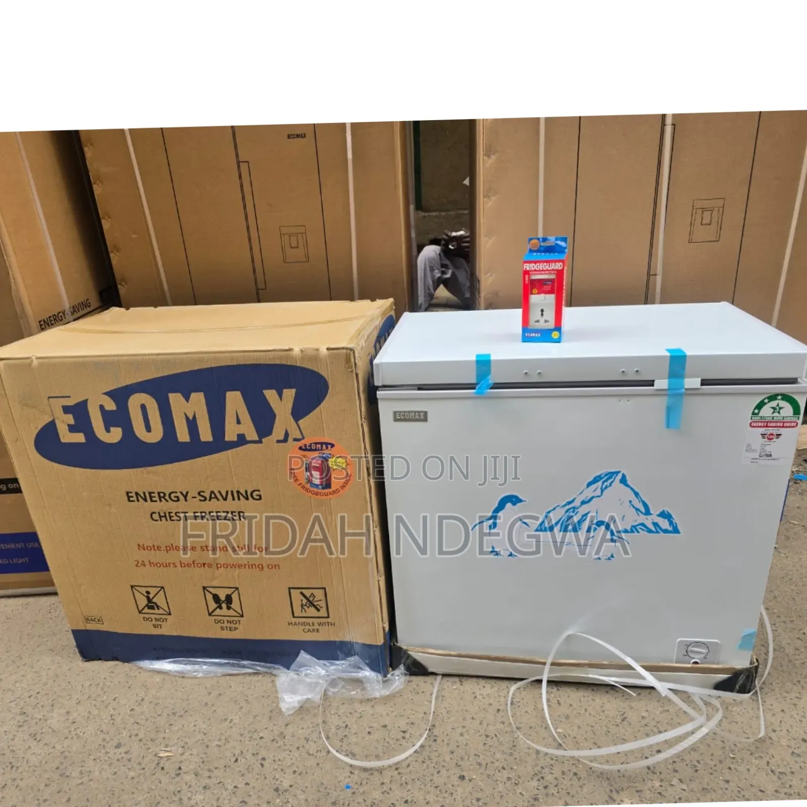 Ecomax 169 Litres Deep Chest Freezer