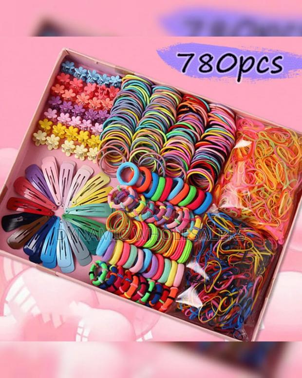 Girls’ Colorful Hair Bands Set