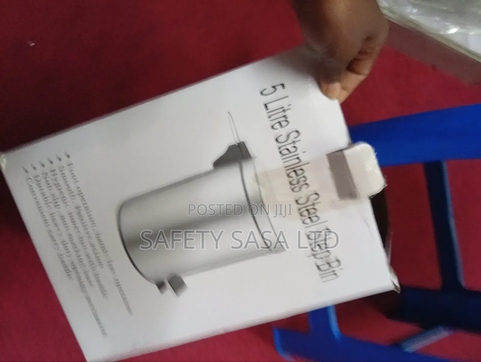 Stainless Steel Bin 5litres