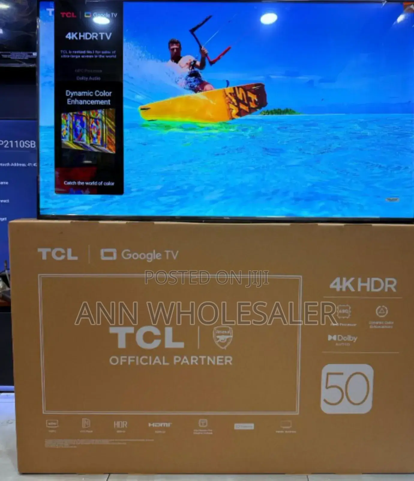 Tcl 50 Inch 4 K Hdr Goggle Tv