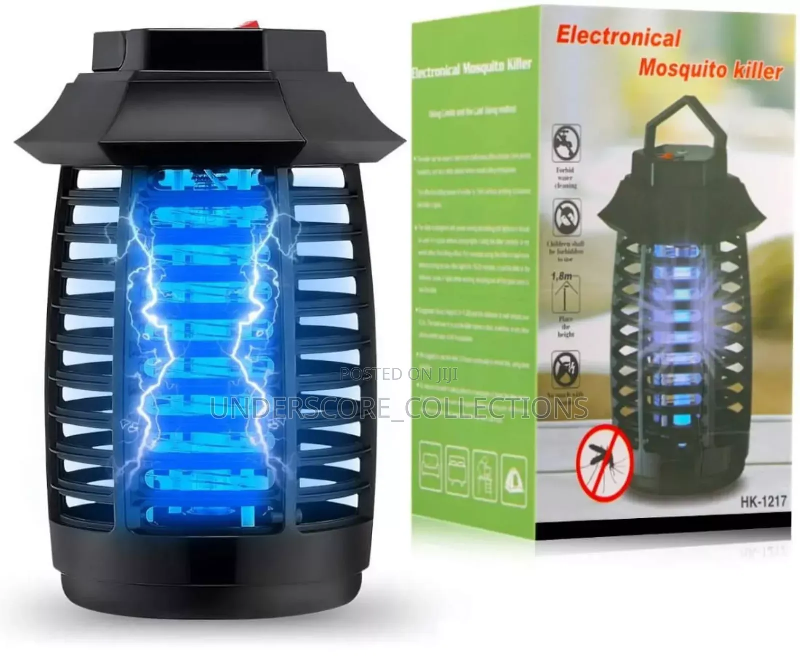Electric Mosquito Killer Uv Machine. Anti Insects Plug in Lamp
