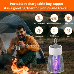 2in1 Led Night Light Electronic Usb Rechargeable Mosquito Killer Trap