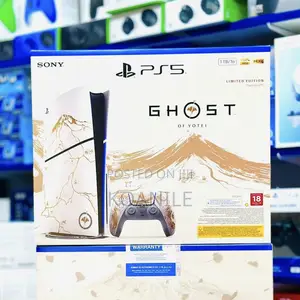 Ps5 Console Ghost of Yotei Gold Limited Edition Bundle (With Game)