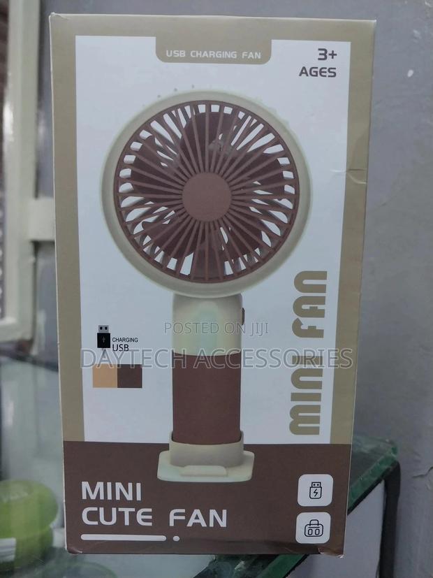 Portable Handheld Fan, Mini Usb Hand Fan With Rechargeable Battery