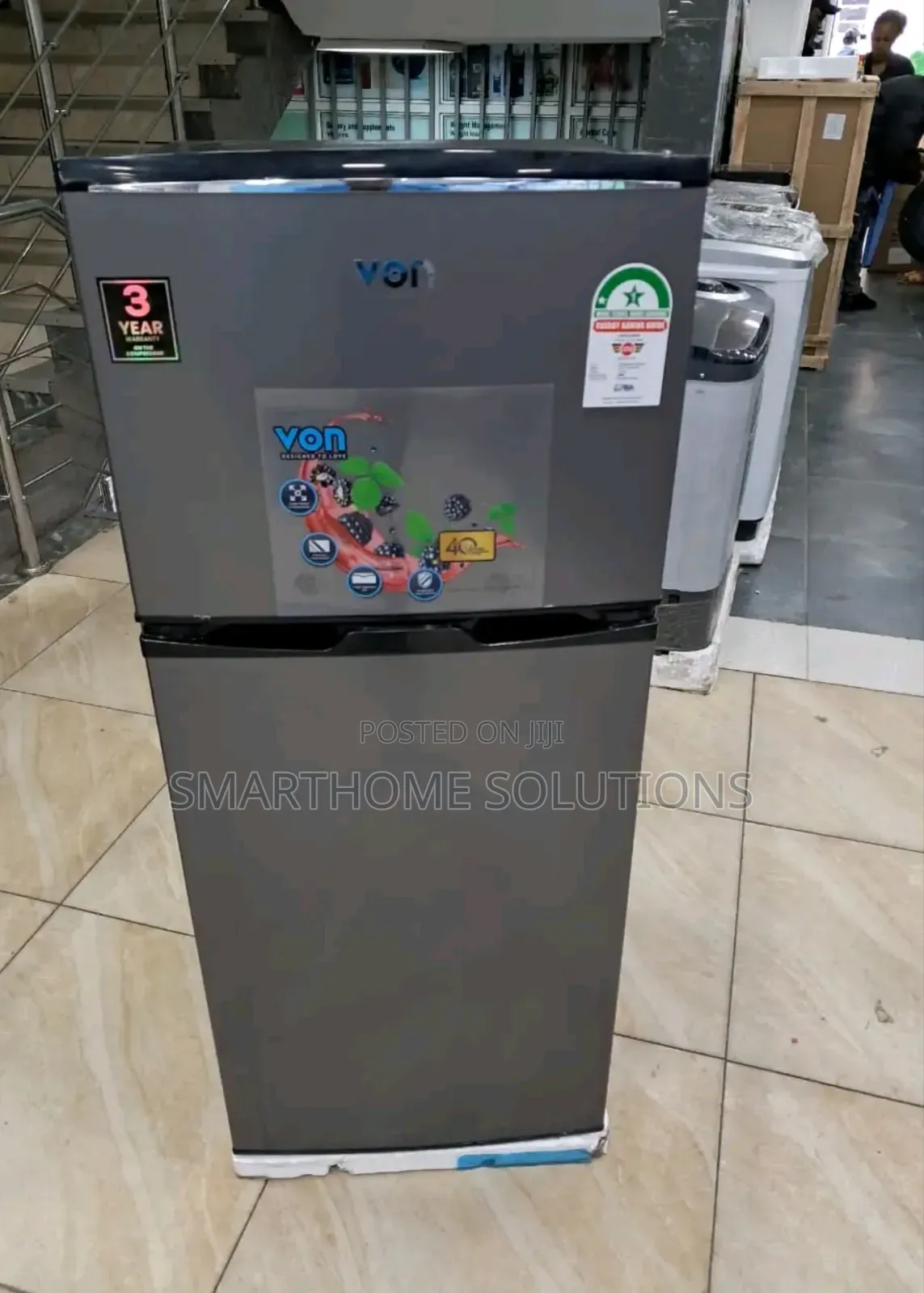 Von Capacity 175litres Xm Fridge